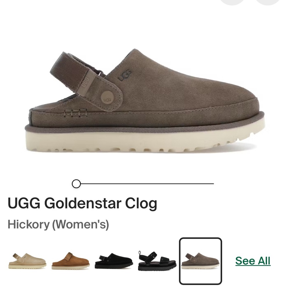 UGG Hickory Goldenstar Clog